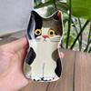 Cute Pets Cat Sauce Dish Ceramic Creative Cute Cat Face Shaped Condiment Dish Small Plates Tableware Home Kitchen Supplies New