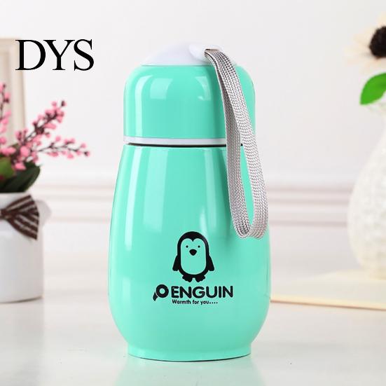 Water Bottle 300ML Vacuum Cup Food Grade Good Thermal Insulation Effect Stainless Steel Penguin for Home