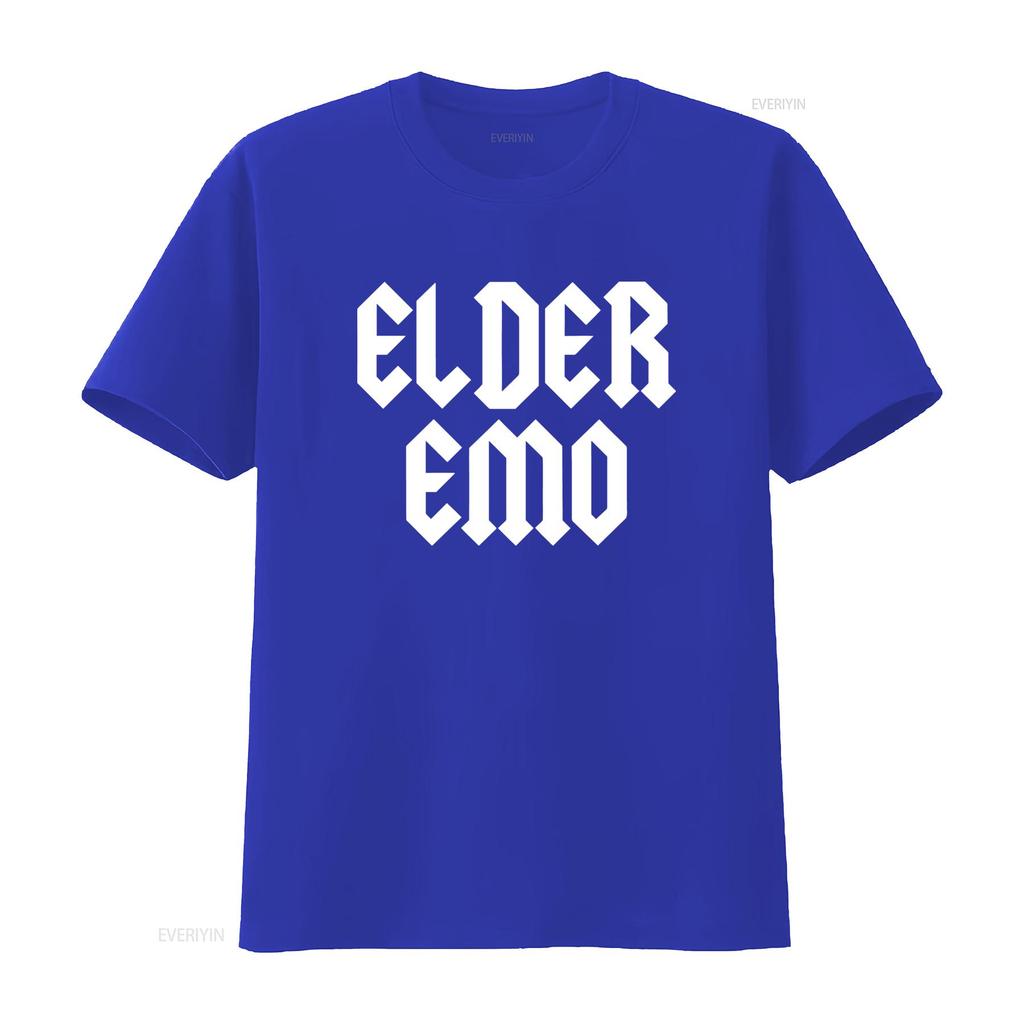Gothic Elder Emo Letter Print Streetwear Casual T Shirt vintage Washed fashion graphic designer clothes Versatile Stylish homme