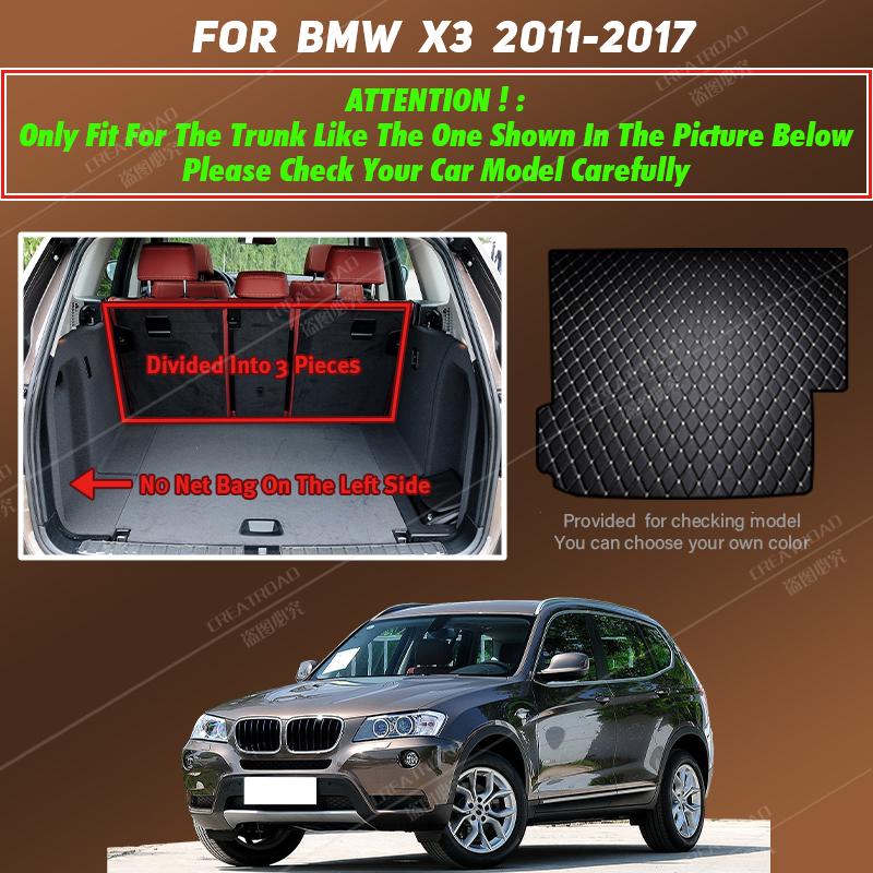 

APPDEE Коврик в багажник автомобиля для BMW X3 F25 2011 2012 2013 2014 2015 2016 2017 коврик для груза ковер аксессуары для интерьера чехол Red