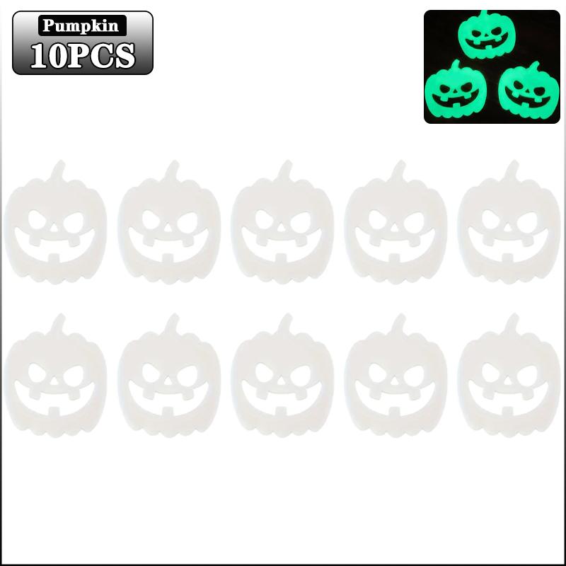 1-20PCS Halloween Coasters Pumpkin Spider Web Design Heat Resistant Non Slip Easy Clean Drink Coasters for Home Party Decoration