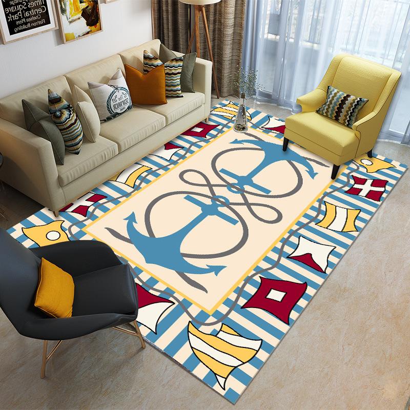 Living Room Fully Paved Home Bathroom Bedroom Non-slip Door Carpet New Cartoon Cute Carpet Floor Mat