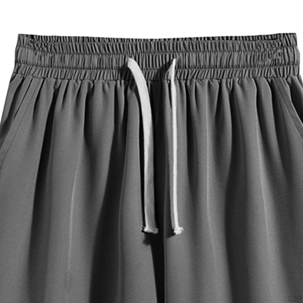 Lightweight and Durable Men's Active Shorts for Gym Sports