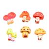 Resin Cartoon Mushroom & Red Umbrella Bag Charm DIY Jewelry Accessory