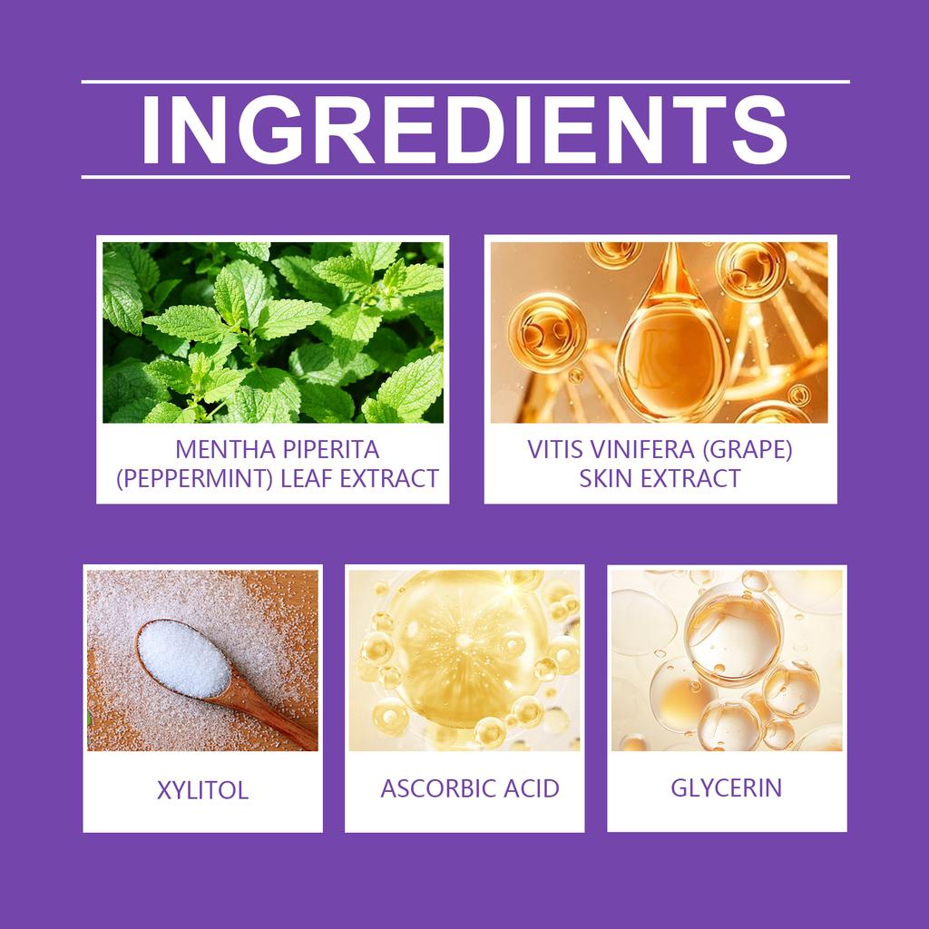 Purple Corrector Teeth Whitening Toothpaste Removal Tooth Stains Cleaning Oral Hygiene Bleaching Dental Fresh Breath Tooth Care