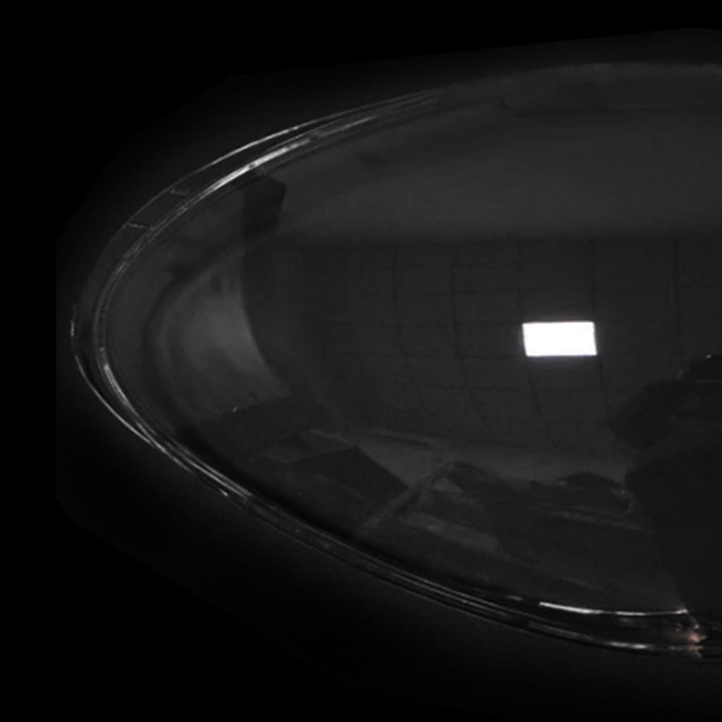 2Pcs Front Headlight Lens Cover Shell Clear For Porsche Panamera 2017-2020