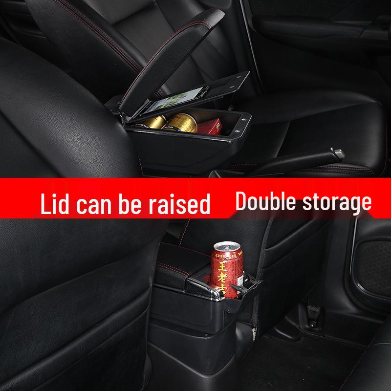 Volkswagen TERA 2025 Center Console Storage: No-Drill, Uses Original Car Space, Ideal for South American Models