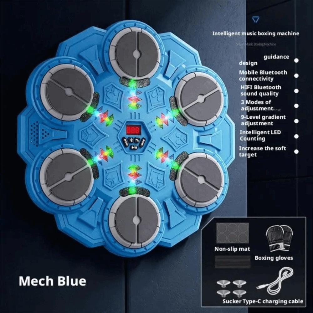 Smart Music Boxing Machine Bluetooth Strike Reaction Device Training Device Electronic Target  Home