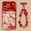 Beautiful Girl for 17 New Year 16pro Cartoon 15max Lanyard 14 Internet Celebrity 13iphone12 Women's Mobile Phone Case