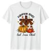 Pumpkin Spice And Jesus Christ Unisexs TShirt Fall Season Christian Faith