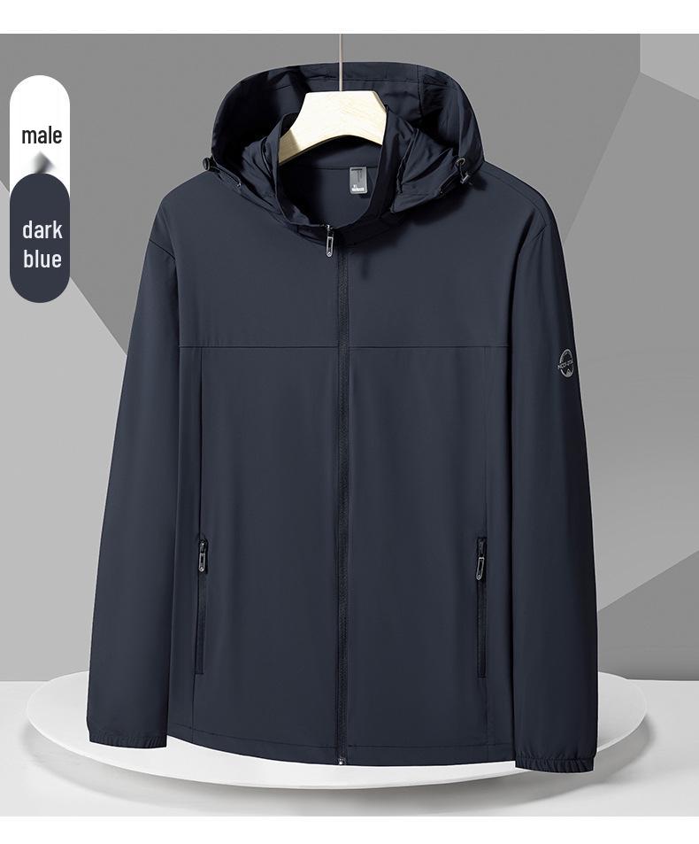 Veste d'été légère en soie glacée avec protection UV pour hommes et femmes