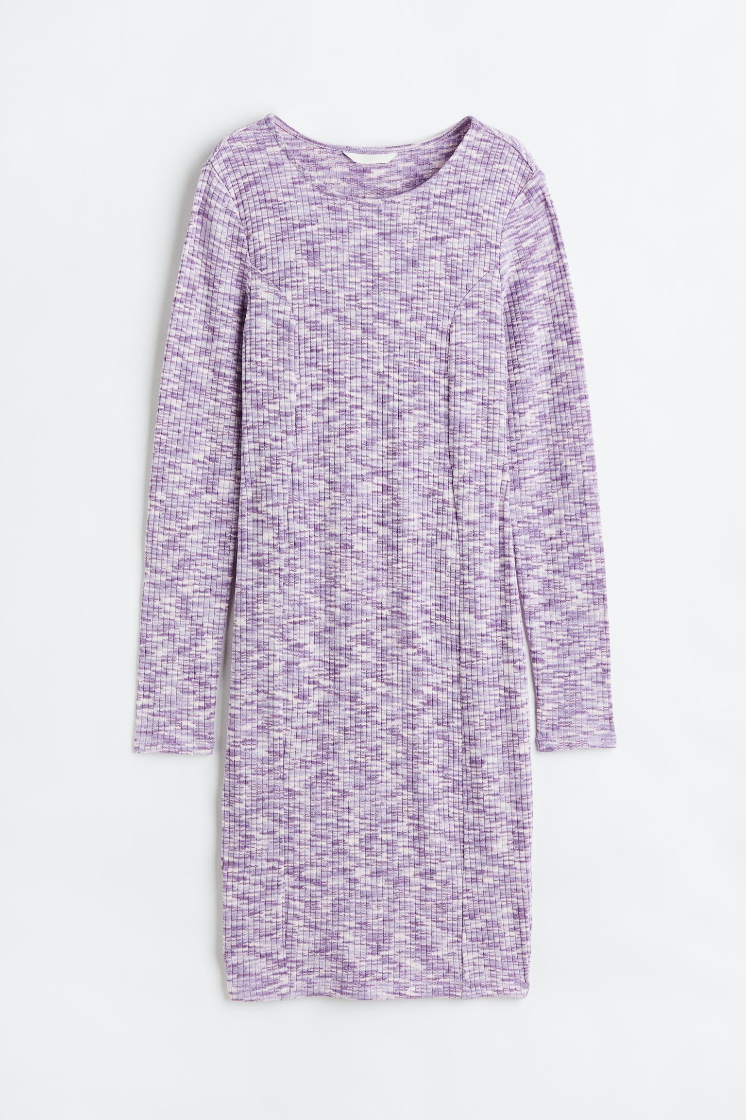 

MAMA Ribbed jersey dress