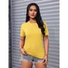 Womens Tops Short Sleeve Crewneck T-Shirts Loose Casual Blouses Summer Tees