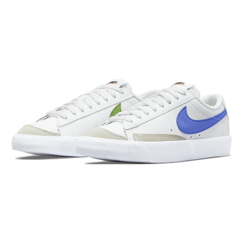 Nike Blazer Low '77 'White Chlorophyll Medium Blue' GS Sneakers DA4074-109