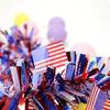 Amerikaanse Vlag Tinsel Sterren Strepen Print Glanzend Onafhankelijkheidsdag Wanddecoratie Feestdecoratie Patriotische Tinsel Amerikaanse Vlaggen Slingers Feestartikelen