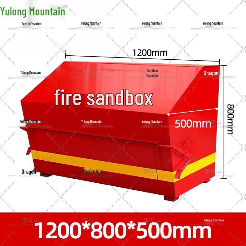 Foot-Operated Stainless Steel Fire Sand Box