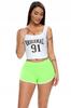 Women's Sports Shorts Comfortable Shorts Green M