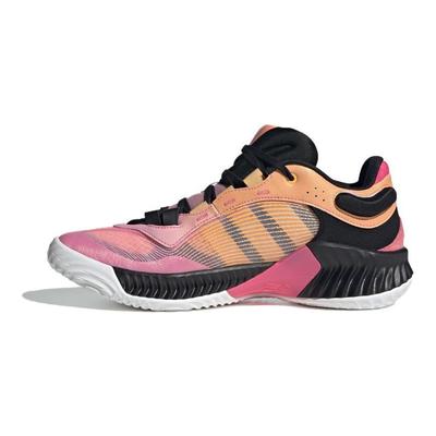 PRO VENTILATE Amortiguación Baja Antideslizante Y Resistente Al Desgaste Zapatillas de Baloncesto de Caña Baja Unisex Rosa Naranja Negro JH5840