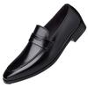 Herren Frühling Lederschuhe Herren Britischer Stil Business Casual Schuhe