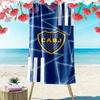 Boca Juniors Print Strandtuch, Großes Weiches Schnelltrocknendes Handtuch für Strand Camping Schwimmen