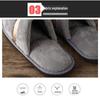 Luxury Washable Coral Fleece Slippers for Guests - Thick Sole, Ideal for Home, Salon, Autumn & Winter