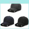 Winter Warmth Baseball Cap With Earflap Protection For Men And Seniors