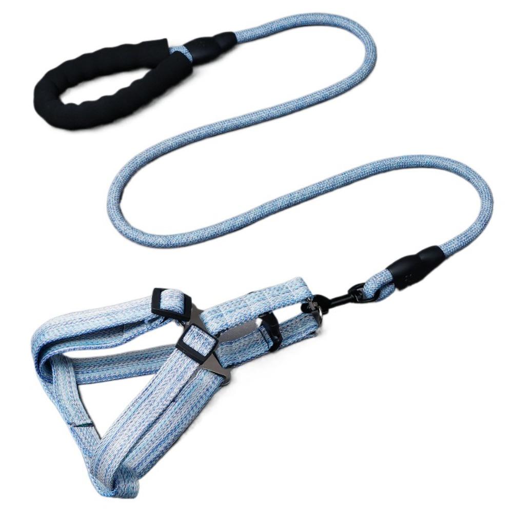 Lightweight Pet Chest Strap Escape Proof Cat Collar Lead Leash Dog Harness and Leash Set Walking