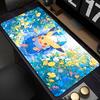 Cute Pokemon Pikachu Flower Desk Mat NonSlip Large Gaming Mouse Pad Waterproof Keyboard Pad for Home Office Decor