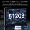 OUKITEL RT10 5G Robuste Tablette Tactile 36GO+256GO 11.1" 25000mAh 64MP Caméra Android 15 Tablette PC WiFi 6/NFC/GPS/IP68IP69K Noir