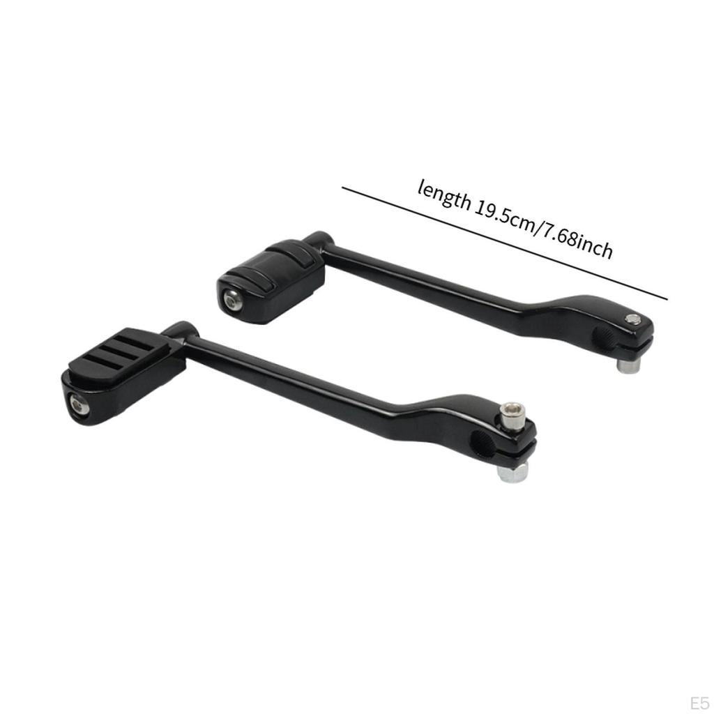 2 Pieces Motorcycle Lever Pegs Lightweight Easy to Use Reliability Gear er