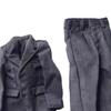 1/6 Male Figure Clothes Full Suit Jacket Pants Handmade Accessories Dress Coat Costume,