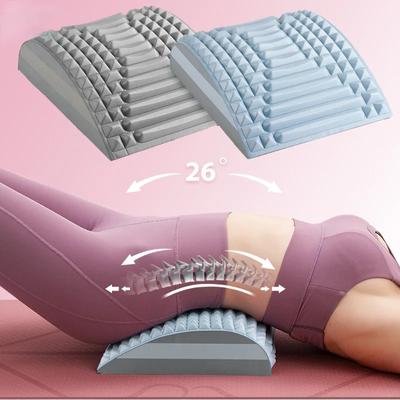 Rückenstrecker, 3-stufiges Rückenmassagegerät, Lendenwirbelstütze, Wirbelsäulenbrett