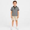 Kids Striped Short Sleeve T-Shirt - Stylish Casual Top for Boys and Girls