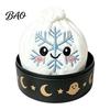 Dumpling Sensory Toy with Steamer Christmas Plush Stress Relief Toy, Santa Claus Snowman Reindeer Themed Fidget Toys Steamed Bun Squeeze Relaxation