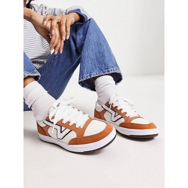 

Желто-коричневые кроссовки Vans Lowland