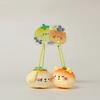 Modern Art Plush Fruit Magnetic Keychain Pair For Gifts And Party Decor