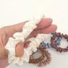 Soft and Comfortable Simulation Silk Circles with Small SilkTight Headbands, Bow Ties, Elastic Ponytails, Fixed Women'S Hair Accessories