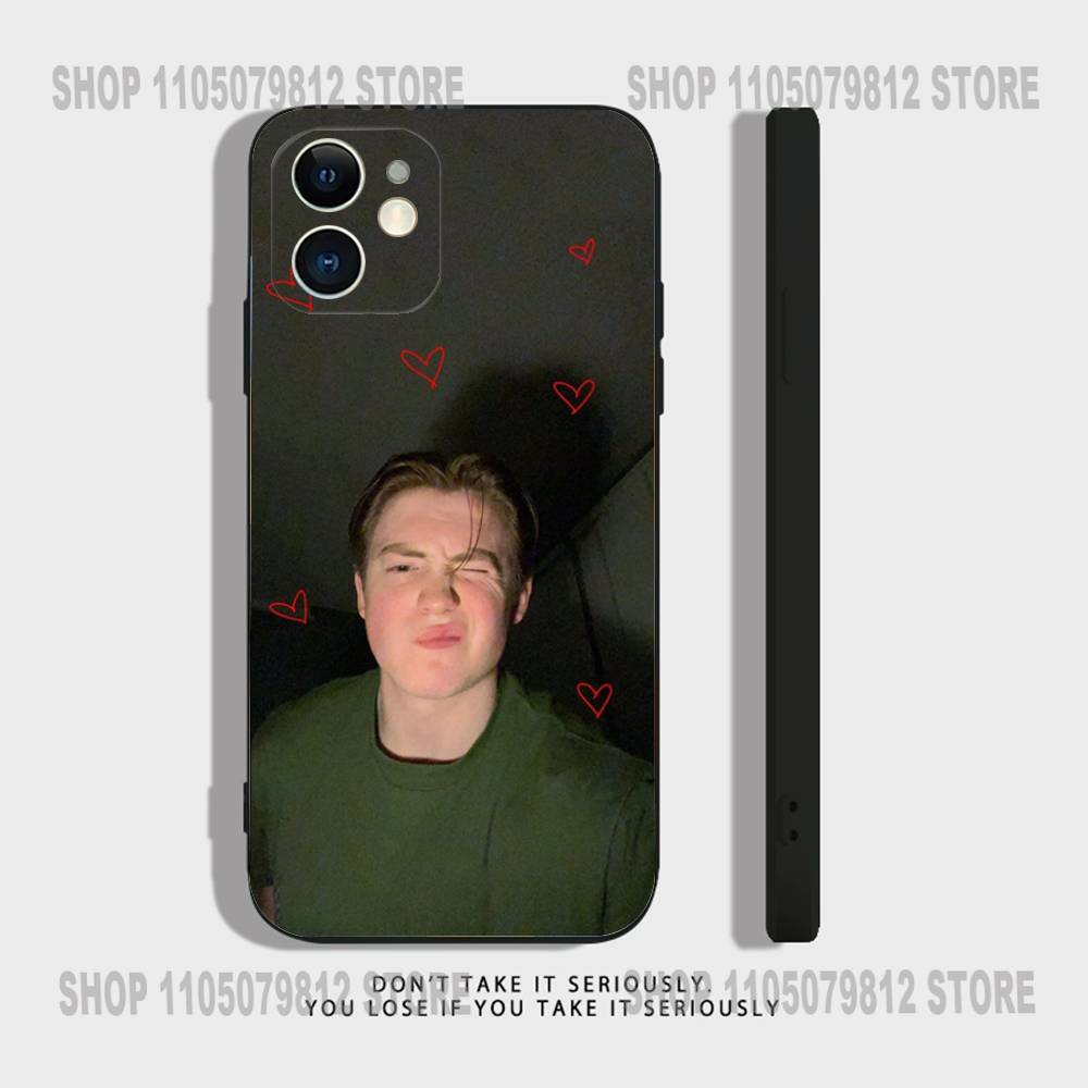 Actor Kit Connor Phone Case For iPhone 17,16,15,14,13,12,11,XR,Pro,XS,Max,XR,Plus,Mini Soft Silicone Black Shockproof