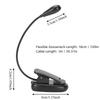 6000K-6500K White Light Reading Clamp Light Flexible Gooseneck Clamp Holder Light  Office