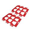 Toolbox Mounting Plate 100 Lbs Loading Capacity Storage Toolbox Metal Mounting Base Replacement for   Toolbox