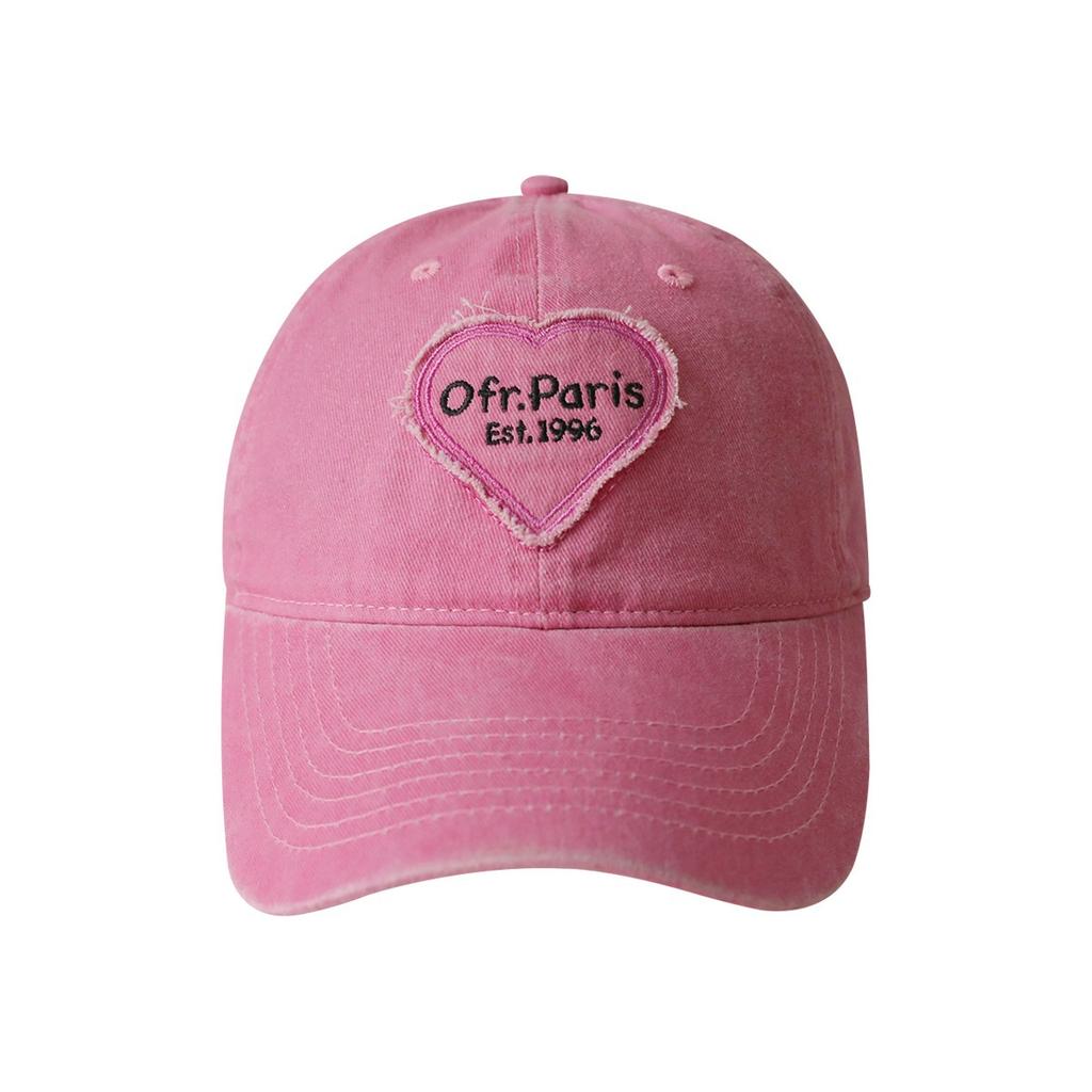 Spring and Summer Female Duck Tongue Hat Sweet Cool Hot Girl Love Retro Soft Top Baseball Hat