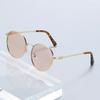 New Fashionable Round-Frame UV400 Sunglasses Premium UV-Protective Sunglasses for Men and Women Street Style Trends