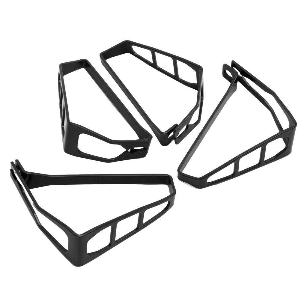 4 Pcs Motorcycle Turn Signal Grill Aluminium Alloy Protective Guard Cover for R1250GS LC Adventure F850GS Black