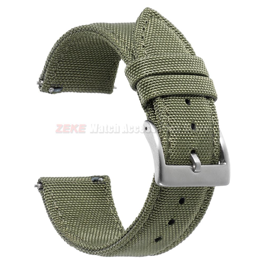 Quick Release Waterproof Sailcloth Watch Band for Omega Two-Sided Nylon Watchband 20mm 22mm Replacement Strap Sport Belt for Men 20mm