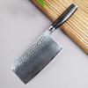 7 Inch Chinese Chef Knife Damascus Steel Blade Wood Handle Slicing Vegetables Cleaver Meat Handmade Forged Kitchen Knife Messer