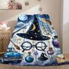 VIKAMA Magic Fantasy Print Cover Blanket Bedroom Living Room Office Car Cover Blanket Home Room Decoration Wall Decor