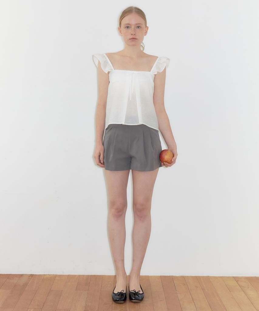 SINOON Double Tuck Shorts (Grey)