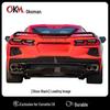 Compatible with Corvette C8 (2020-2024) Rear Spoiler Modification - Z51 Wind Deflector