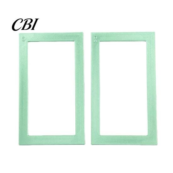 Rhinestone Art Positioning Tool 2Pcs Frame, Painting Alignment & DIY Craft Supplies Straight Edge Ruler, Crafts Accessories