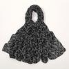 180*70cm Unique Women's Floral Scarves Lightweight Sheer Silky Feeling shawl Chiffon Flowers Printed Scarf